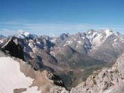 La Meije depuis le Grand Galibier 